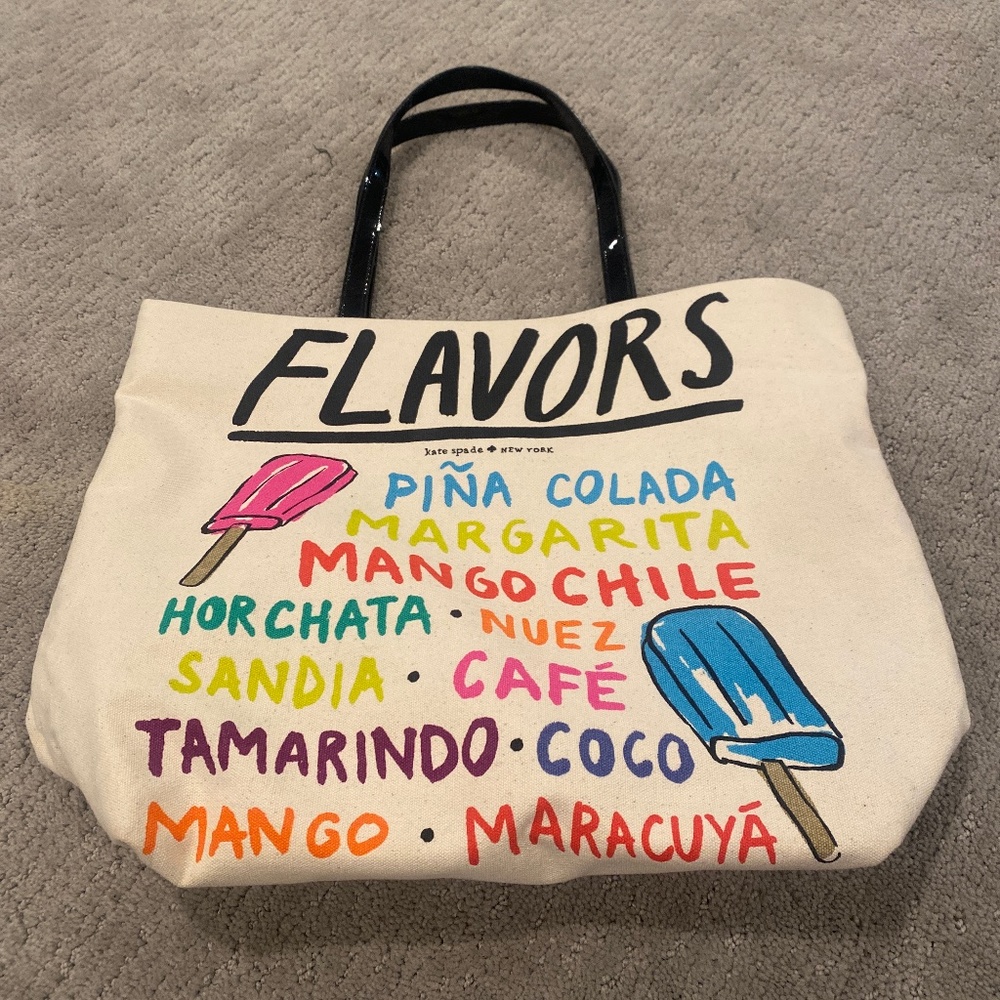 Kate Spade Popsicle South of the Border Tote NWOT